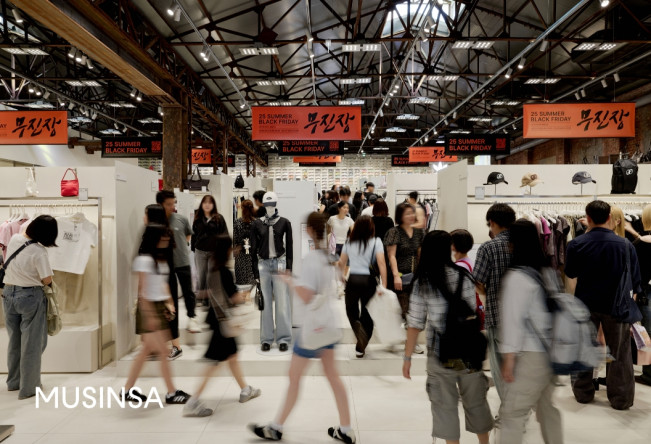 ▲6월 ‘무진장 2025 여름 블랙프라이데이’를 진행한 무신사 스토어 성수. (사진제공=무신사)