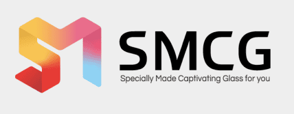 ▲글로벌 화장품 용기 시장에서 주목받는 SMCG의 친환경 유리 기술을 상징적으로 나타낸 회사 로고 이미지가 7일 공개되고 있다.