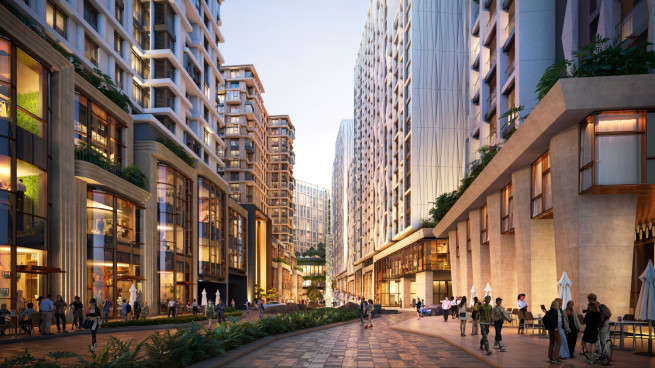 ▲더파크사이드 서울 투시도. (사진제공=일레븐건설)