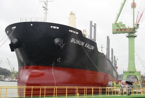 ▲일본 에히메현 이마바리시에 있는 조선소의 모습. (교도통신=연합뉴스 자료사진)