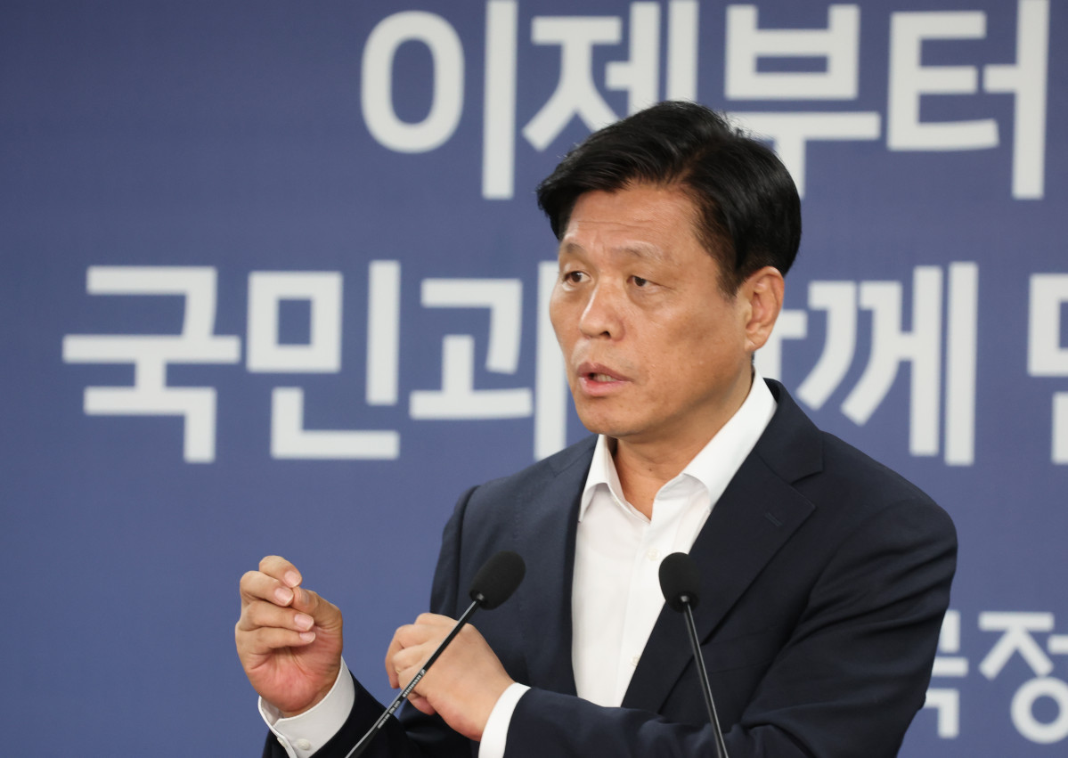 ▲조승래 국정기획위원회 대변인이 29일 서울 종로구 정부서울청사 별관 국정기획위원회에서 열린 현안 관련 기자간담회에 참석해 발언하고 있다. (사진=뉴시스)