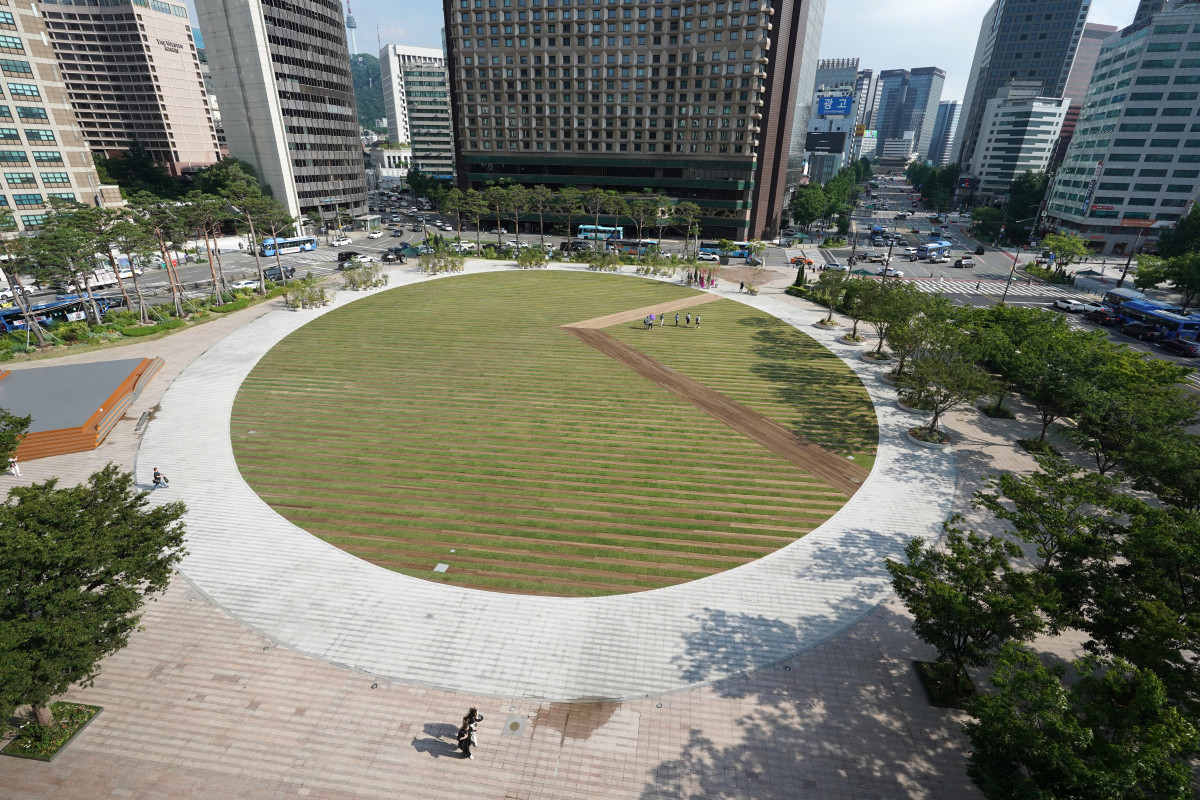▲서울광장숲 전경. (사진제공=서울시)