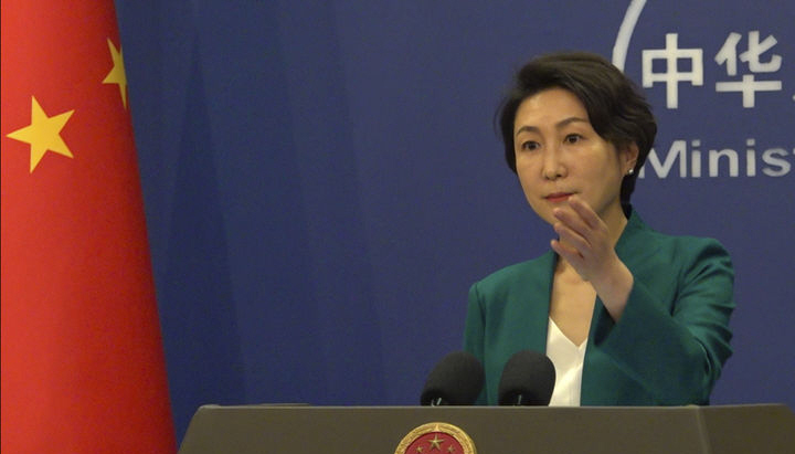 ▲마오닝 중국 외교부 대변인. (AP뉴시스)