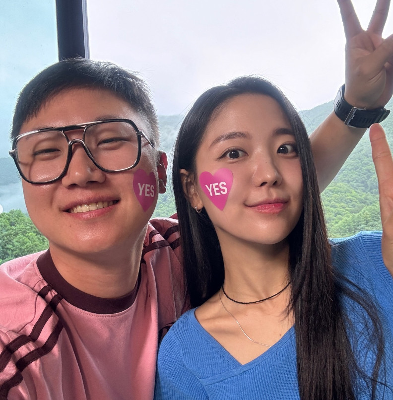 ▲빠니보틀(왼), 안수민. (출처=안수민SNS)