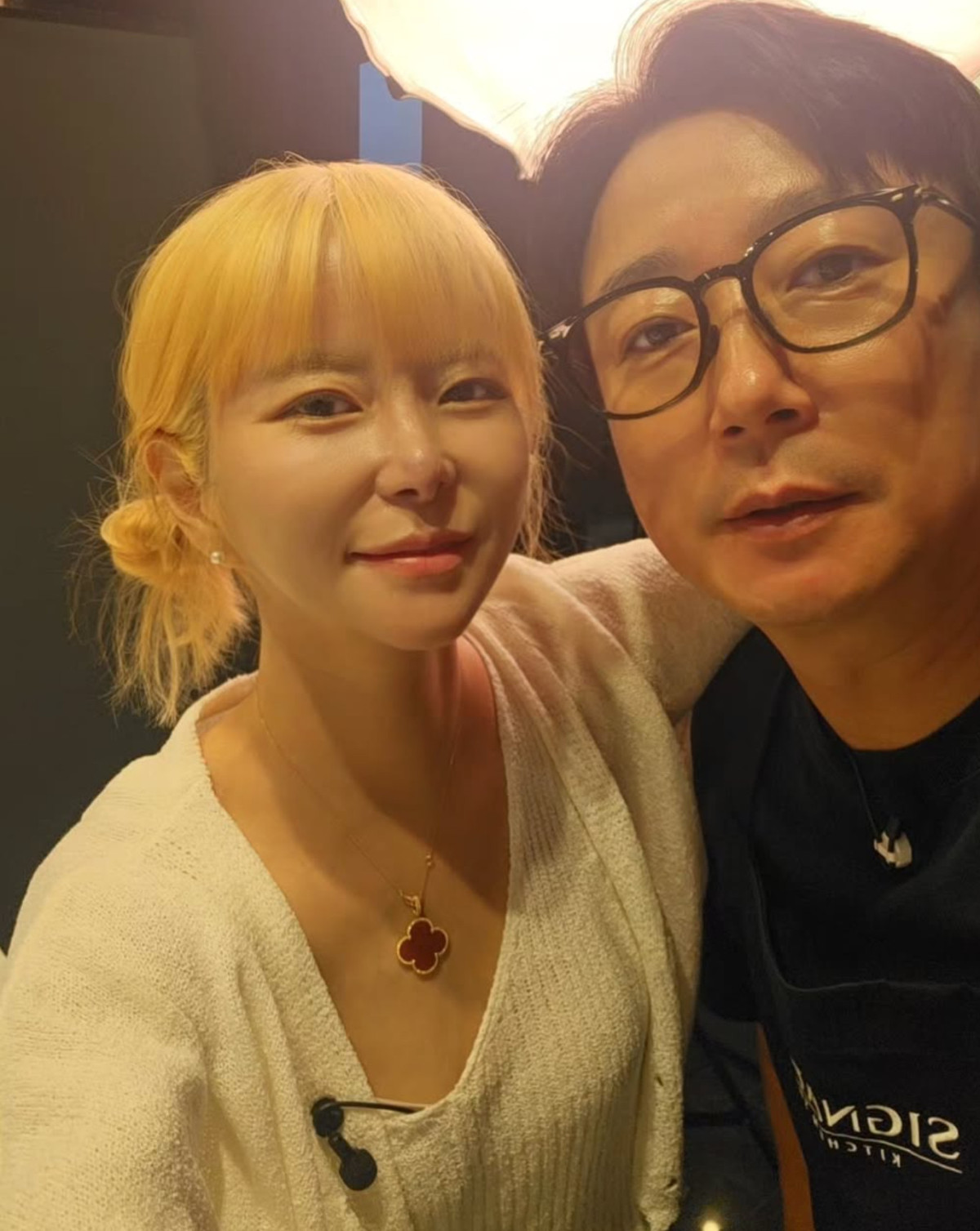 ▲이수근-박지연 부부. (출처=박지연SNS)