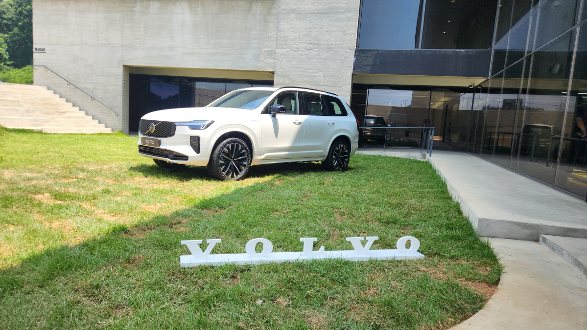 ▲볼보의 대형 SUV 'XC90'. 김채빈 기자 chaebi@