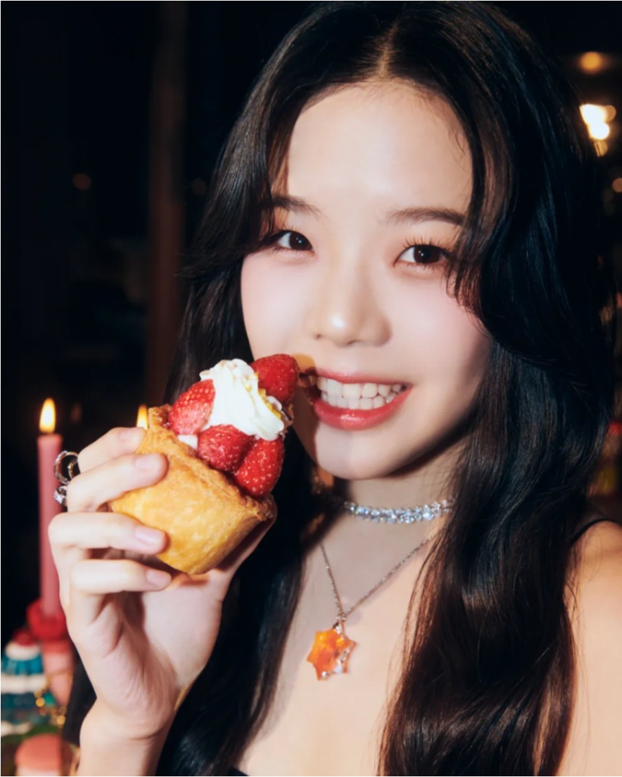 ▲비춰 멤버 케일리. (사진제공=JYP엔터테인먼트)