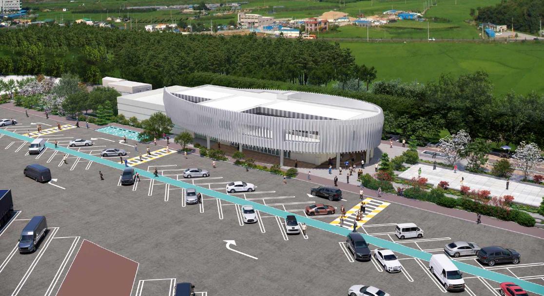 ▲김제휴게소(전주방향) 조감도 (사진제공=풀무원푸드앤컬처)