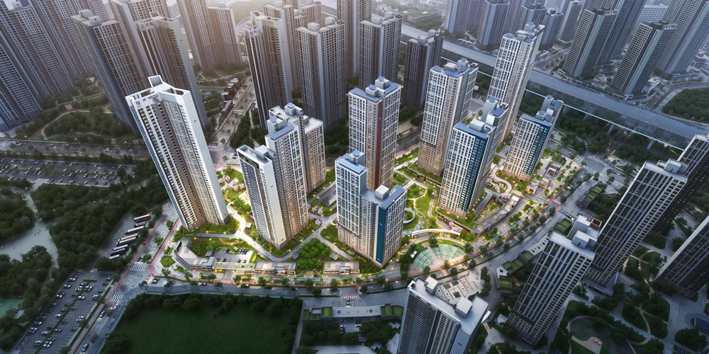 ▲시티오씨엘 7단지 조감도 