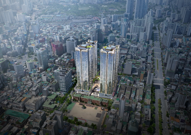 ▲‘서면 써밋 더뉴’ 조감도 (대우건설 제공)