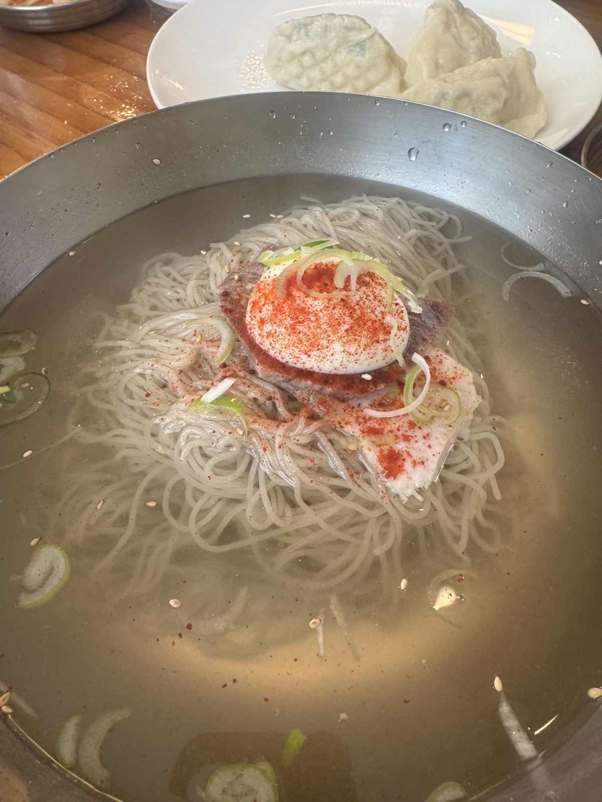 ▲서울 서초구의 한 냉면집에서 판매 중인 '물냉면' (사진=이투데이DB)