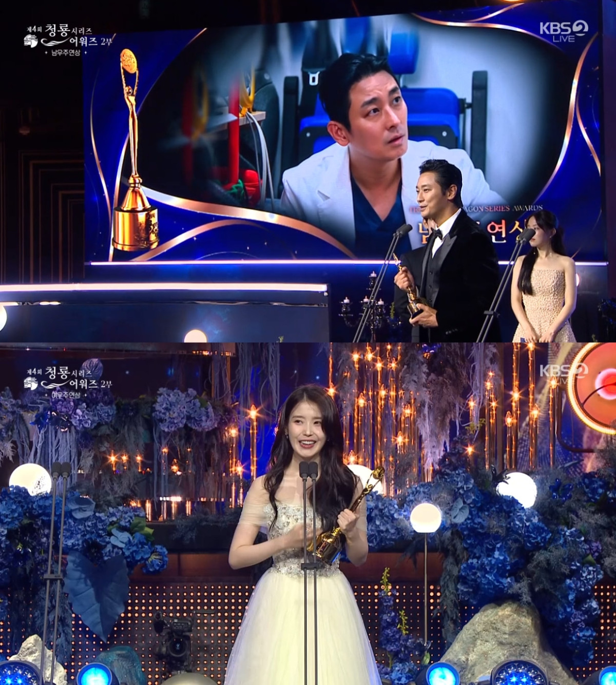 (출처=KBS2 '제4회 청룡시리즈어워즈' 캡처)