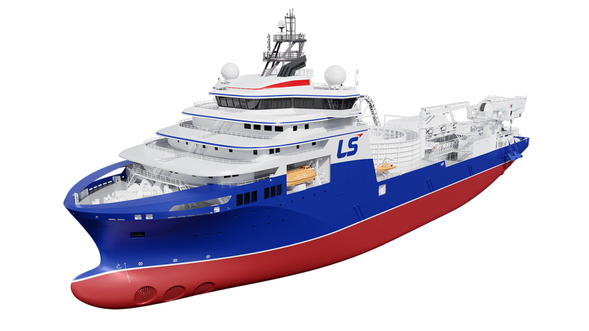 ▲LS마린솔루션 신규 포설선(CLV) 조감도 (자료제공=LS마린솔루션)