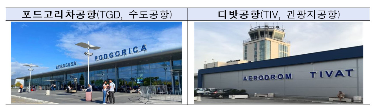 ▲인천국제공항공사는 몬테네그로 정부가 추진한 ‘몬테네그로 2개공항 개발운영 PPP(민관협력투자개발)사업’의 입찰 결과 1위로 선정됐다고 21일 밝혔다. 이번 사업은 유럽 발칸반도 아드리아해 연안에 위치한 몬테네그로의 수도 공항인 포드고리차공항과 주요 관광지(휴양지) 공항인 티밧공항에 대해 30년간 운영권을 부여하는 대규모 국제 입찰 프로젝트다. (사진제공=인천국제공항공사)
