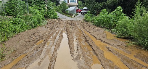 ▲포천 집중호우 피해 현장 (사진제공=포천시)