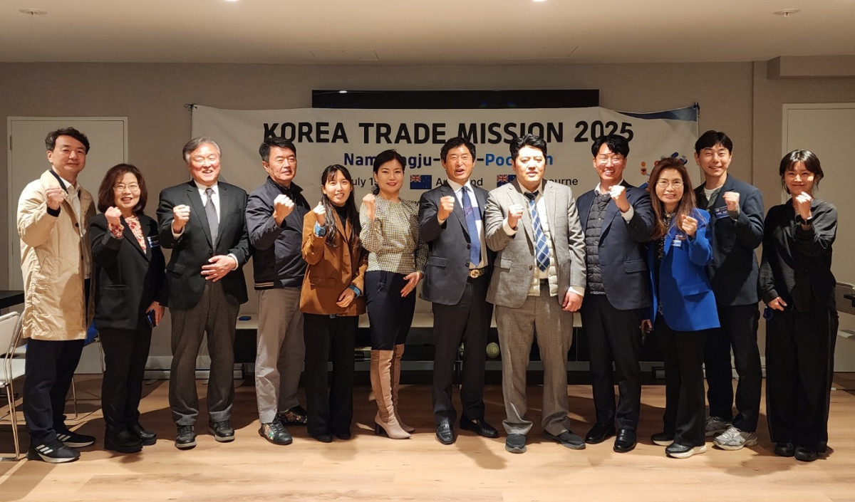 ▲경기도경제과학진흥원(경과원)이 13일부터 19일까지 호주 멜버른과 뉴질랜드 오클랜드에서 ‘2025 대양주 시장개척단’을 운영해 총 91건, 387만 달러 규모의 수출 상담 성과를 올렸다. (경기도경제과학진흥원)