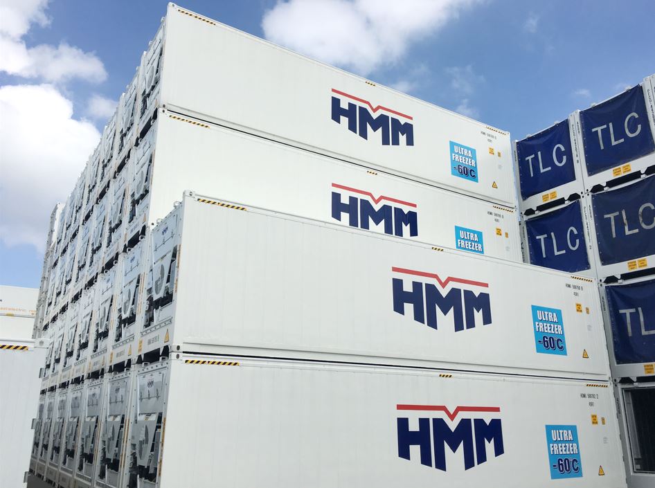 ▲ HMM의 초저온 냉동 컨테이너 ‘울트라 프리저(Ultra Freezer)’. (사진=HMM)