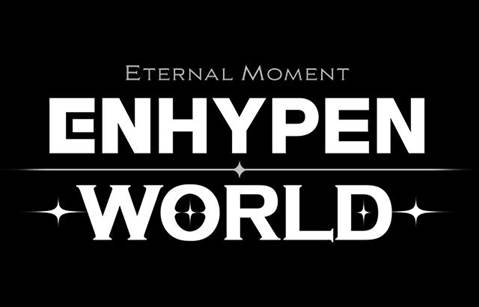 ▲엔하이픈 월드 : 이터널 모먼트 로고(BI)(사진제공=테이크원컴퍼니)