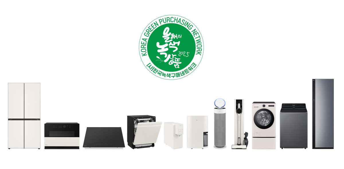 ▲'2024 대한민국 올해의 녹색상품'을 수상한 LG전자 생활가전 제품 (자료제공=LG전자)