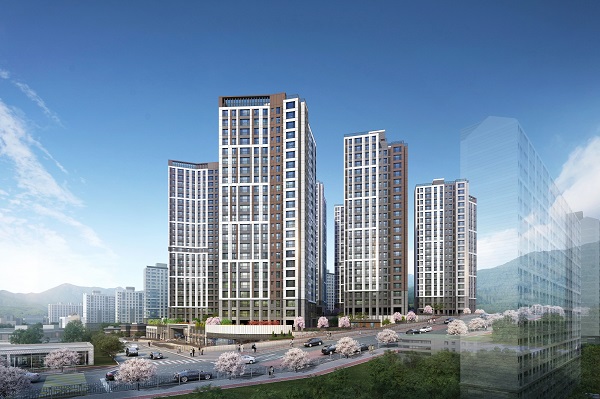 ▲트리븐 창원 투시도