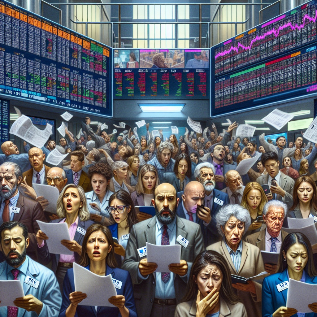 ▲잘못된 정보로 혼란을 겪고 있는 투자자들의 모습.  (달리)