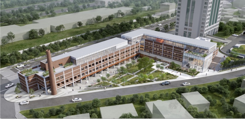 ▲구 사옥 리노베이션 조감도 (사진제공=유한양행)