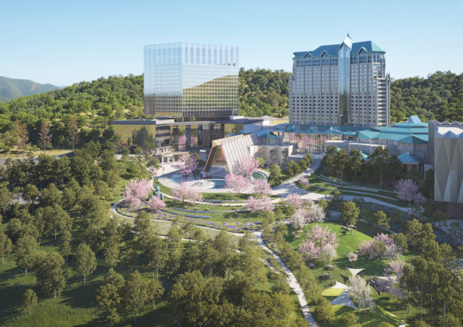 ▲강원랜드 제2카지노 영업장 외부 조감도(안) (사진제공 = 강원랜드)