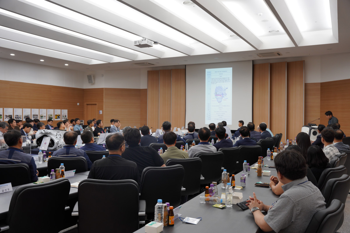 ▲동력전달장치 국산화 제작 완료 발표회. (사진= KAI)