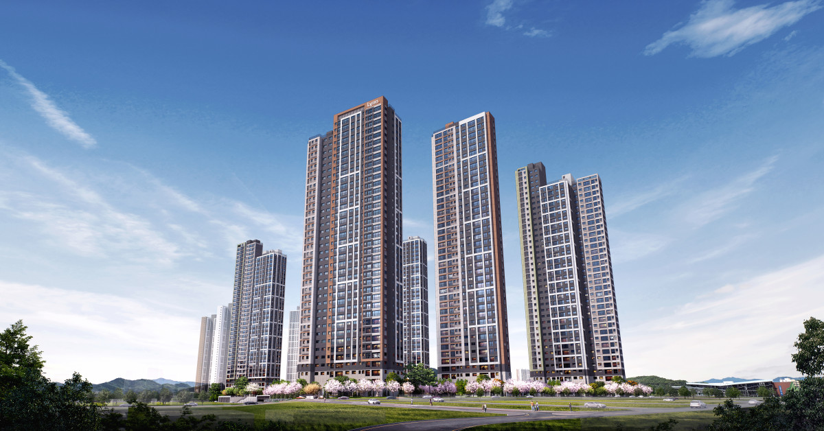 ▲'원주역 우미린 더 스텔라' 투시도 (우미건설)