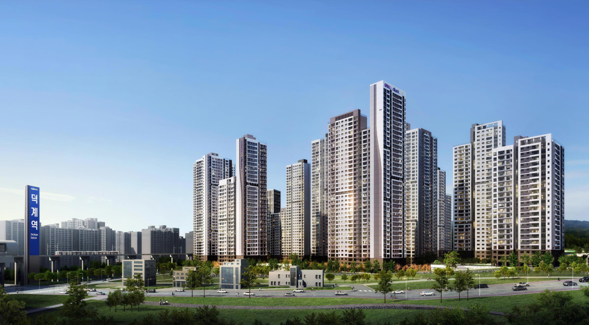 ▲지웰 엘리움 양주 덕계역 투시도