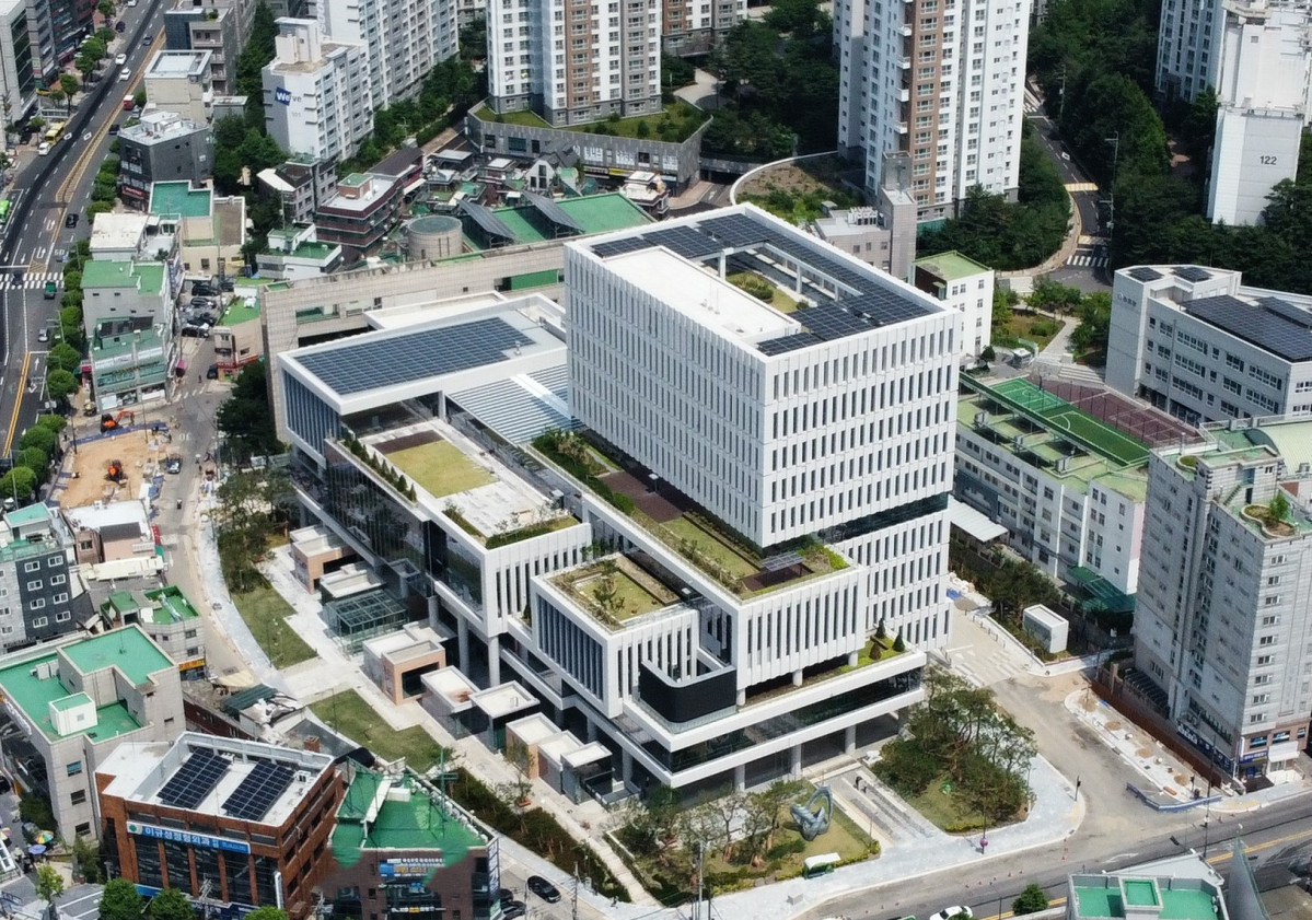 ▲동작구청 신청사 전경. (사진제공=동작구)