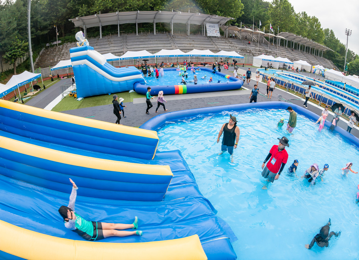 ▲강서구 우장산 썸머 워터파크. (사진제공=강서구)