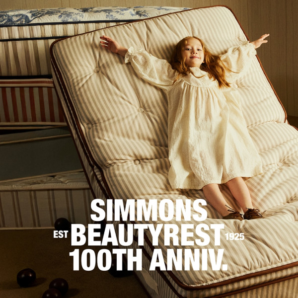 ▲시몬스침대가 대표 매트리스 콜렉션인 ‘뷰티레스트’ 탄생 100주년을 맞아 프로모션을 전개한다. (사진제공=시몬스침대 )