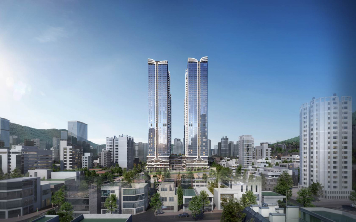 ▲서면 써밋 더뉴 투시도