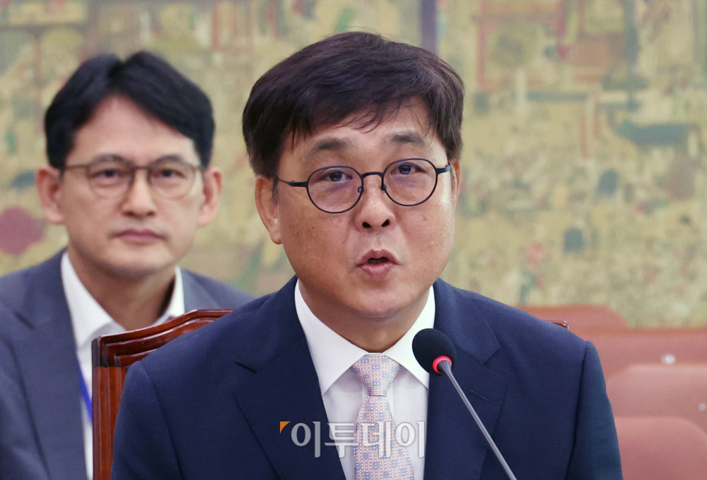 ▲최휘영 문화체육관광부 장관. 고이란 기자 photoeran@ (이투데이DB)