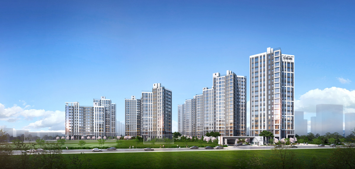 ▲에코델타시티 중흥S클래스 에듀리버 투시도 (사진제공=중흥토건 )