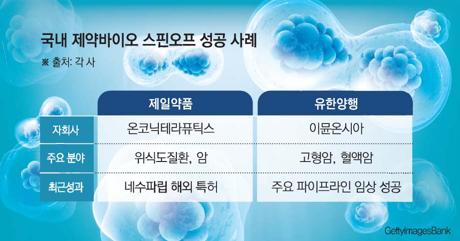 신약 R&D 청출어람…잘 나가는 전통 제약사 '스핀오프'