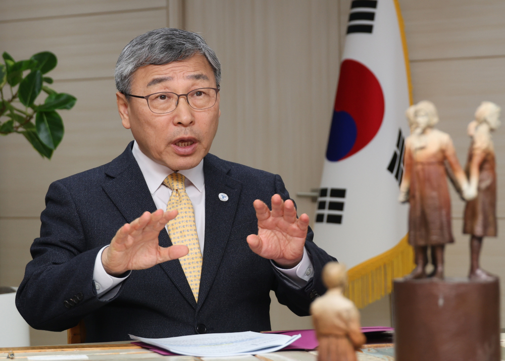 ▲정근식 서울시교육감이 3월 4일 서울 종로구 서울시교육청 교육감실에서 이투데이와 인터뷰를 하고 있다. 고이란 기자 photoeran@ (이투데이DB)