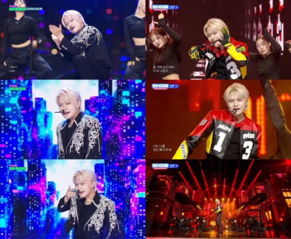 ▲황민우 (사진 = SBS funE ‘더쇼’, MBC M ‘쇼! 챔피언’ 방송 캡처)