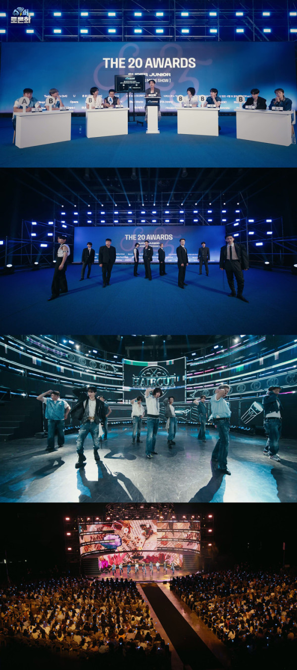 ▲슈퍼주니어 카운다운 라이브, 온라인 컴백 쇼케이스(사진제공=SM엔터테인먼트)