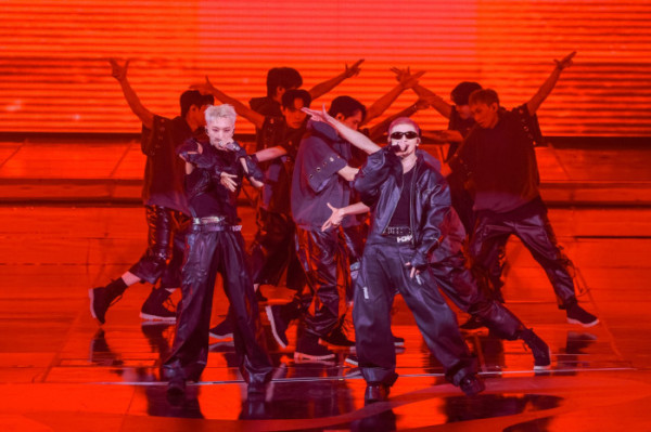 ▲호시X우지 팬콘서트(사진제공=플레디스)