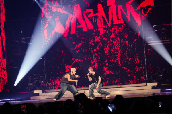 ▲호시X우지 팬콘서트(사진제공=플레디스)