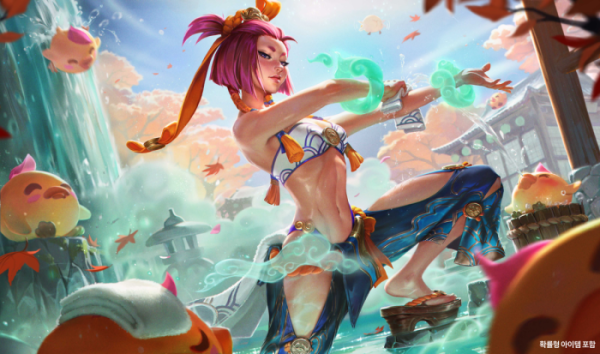 ▲온천 유나라 스킨(사진제공=라이엇게임즈)