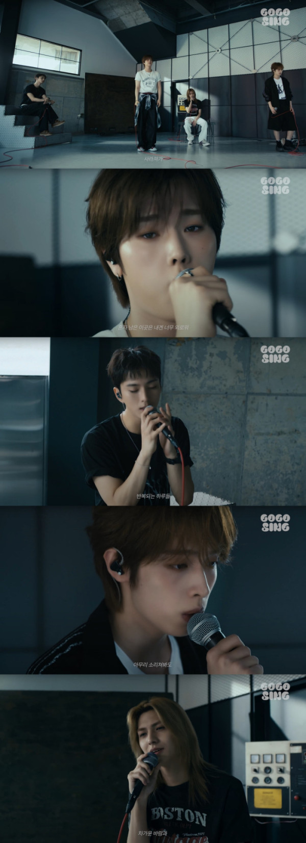 ▲'착한 사나이' OST 라이브(사진 = '고고씽 GOGOSING' 유튜브 채널 영상 캡처)