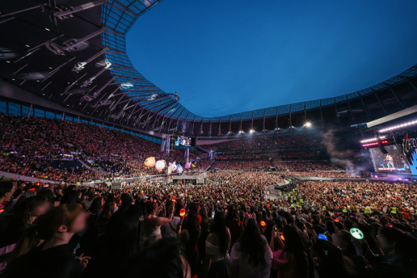 ▲스트레이 키즈 런던 공연(사진제공=JYP엔터테인먼트)