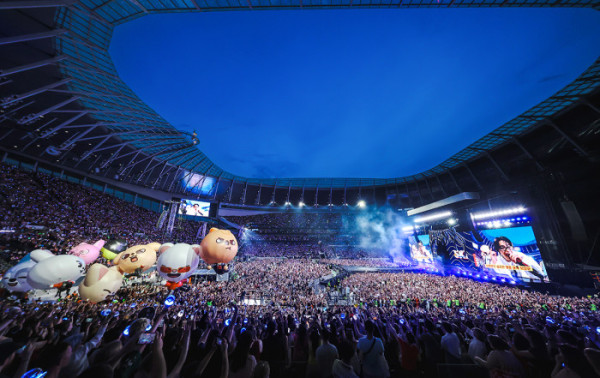 ▲스트레이 키즈 런던 공연(사진제공=JYP엔터테인먼트)