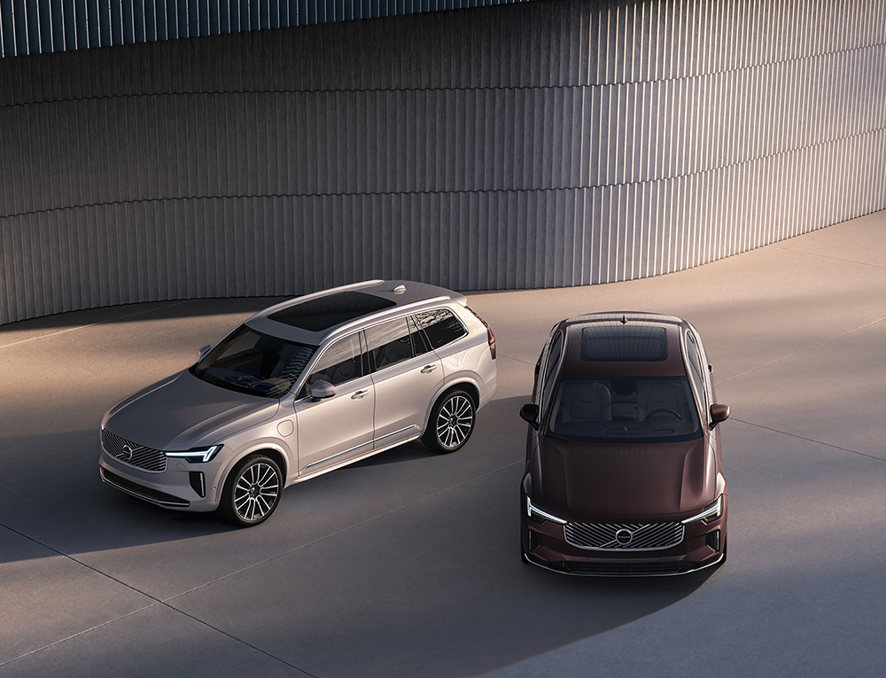 ▲볼보자동차 신형 S90 & XC90 이미지 (사진=코오롱오토모티브)