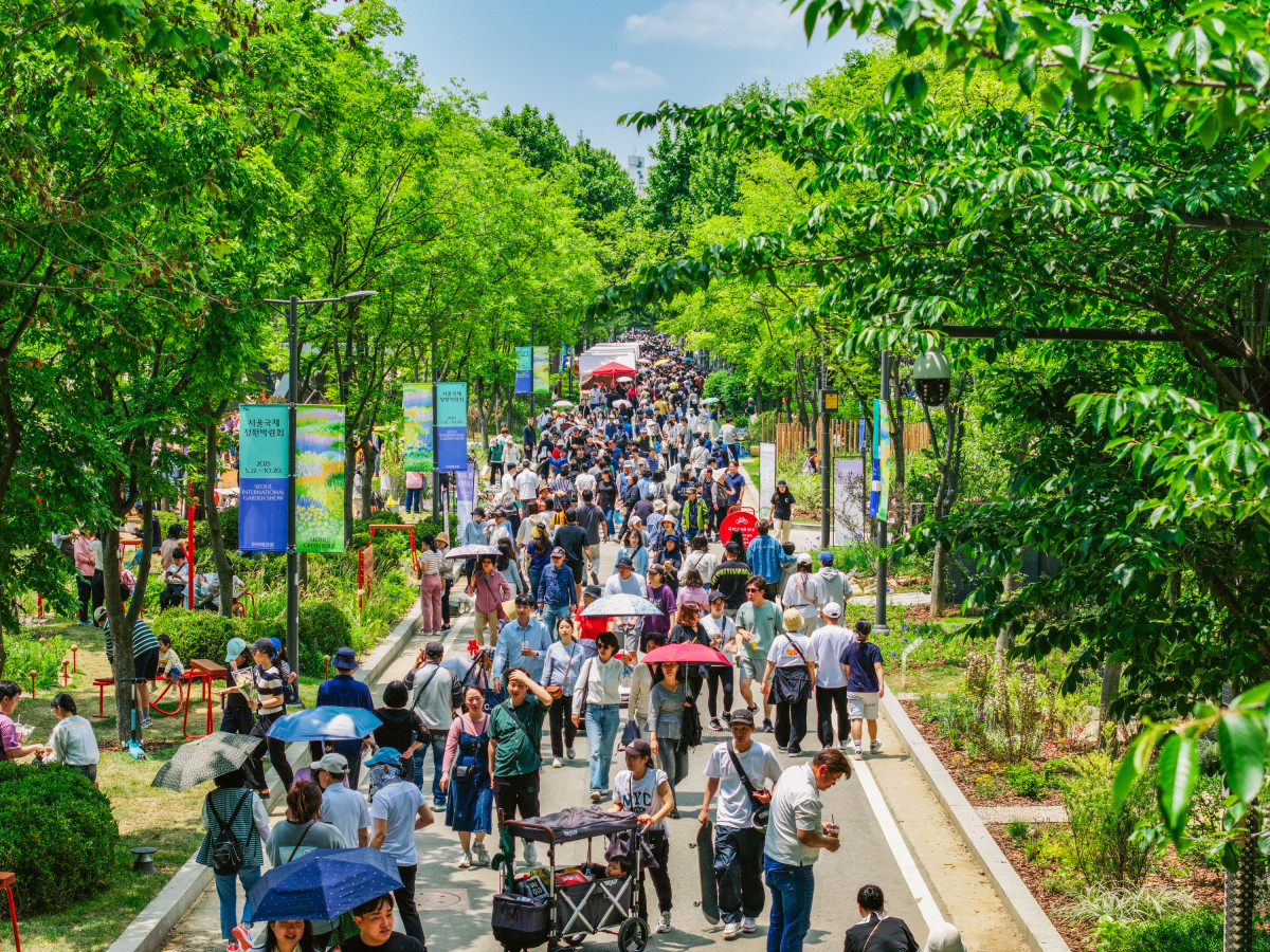 ▲'2025 서울국제정원박람회' 현장 사진. (사진제공=서울시)