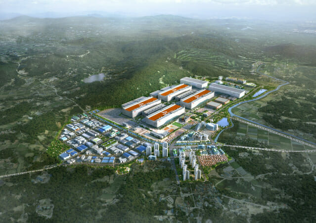 ▲용인반도체클러스터 조감도 (용인특례시)