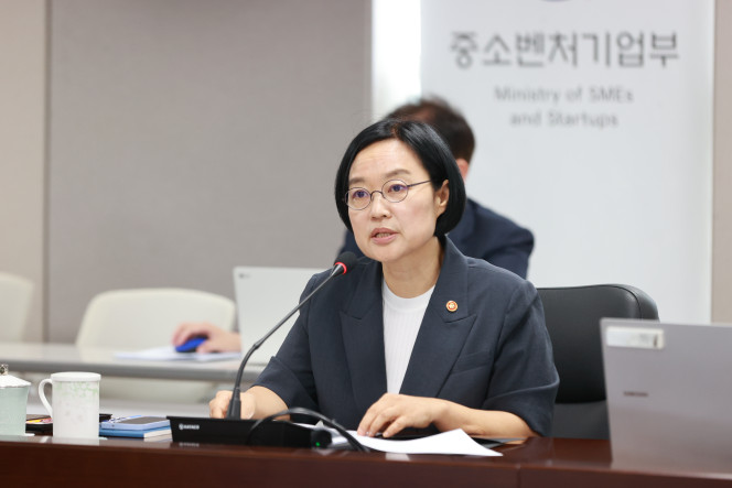 ▲한성숙 중소벤처기업부 장관 (사진제공=중소벤처기업부)